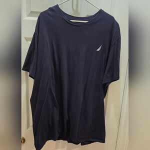 Nautica Dark Blue Men's Tee Xxl